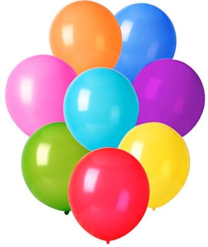 Paquete Surtido de Cumpleaños para 10 Personas - Kit Multicolor con Gorros, Diademas, silbatos, Globos y Vela - Articulos para Fiestas