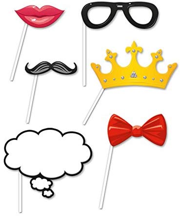 Paquete Surtido de Cumpleaños para 10 Personas - Kit Multicolor con Gorros, Diademas, silbatos, Globos y Vela - Articulos para Fiestas