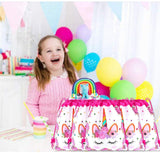 Paquete de 18 mochilas con cordón de unicornio viaky unicornio con cordón para fiesta de cumpleaños, fiesta de cumpleaños, bolsa de regalo para baby shower, bolsas de dibujos animados