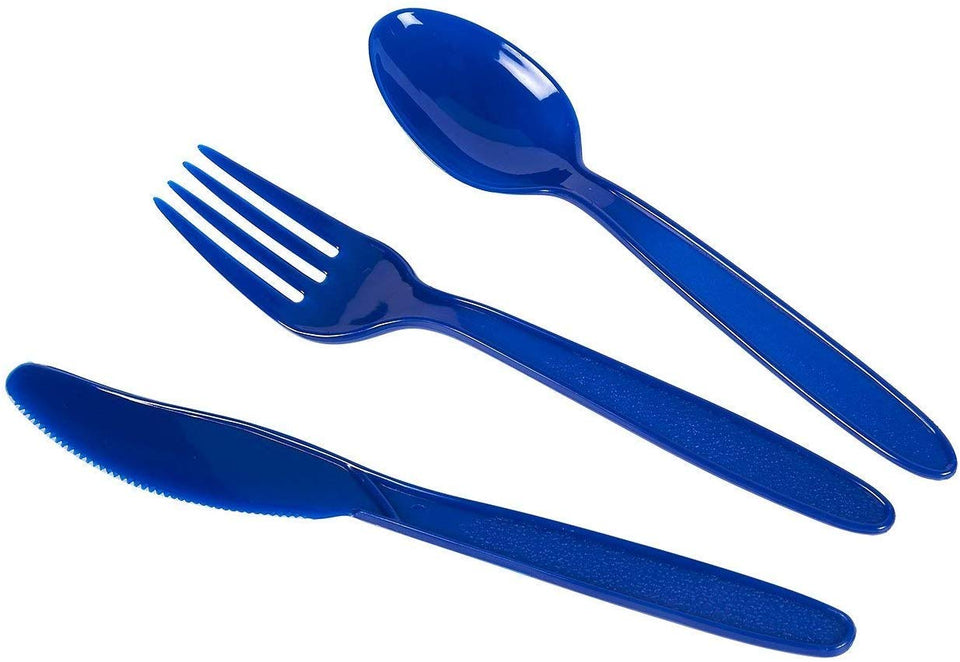 Desechables – Vajilla – Sirve 24 – Incluye Cuchillos de plástico, Cucharas, tenedores, platos de papel, servilletas, tazas, negro, color blanco, Dinosaurios, 144, 1.00