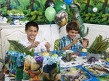 BeeGreen Dinosaur Party Supplies Favors Bolsas para niños niños y niñas Cumpleaños 12 Pack Dino Cordón Goody Bolsa de Regalo
