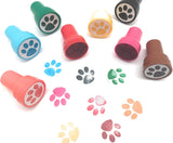 48 piezas de sellos de patas, suministros para regalos de cumpleaños, bolsas de cumpleaños, accesorios para el aula de profesores, actividades de recompensa